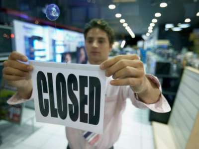 Almost half self employed have closed their business but continue to be registered