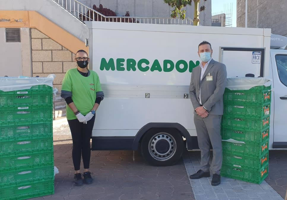 Mercadona donates 780 tons of necessities to food banks and charities