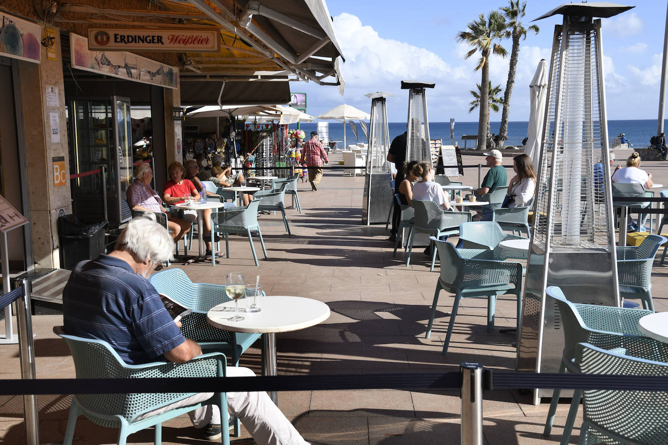 Why are bar and restaurant interiors closed?