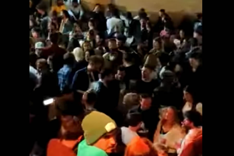 VIDEO: Mass gathering in Fuerteventura angers local residents