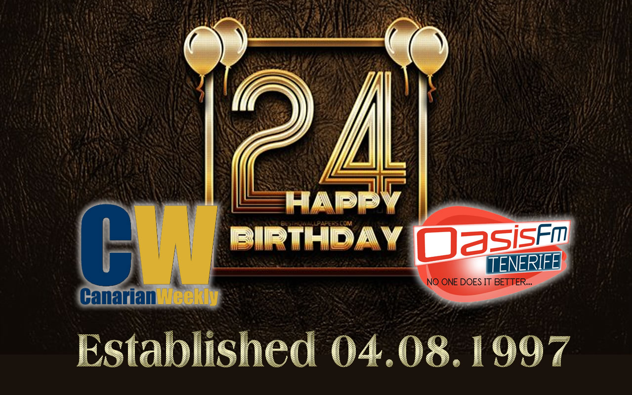 Happy 24th Birthday Oasis Fm and Canarian Weekly 