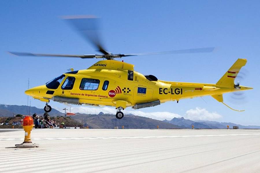 Unanimous vote for a medical helicopter based in Fuerteventura and Lanzarote