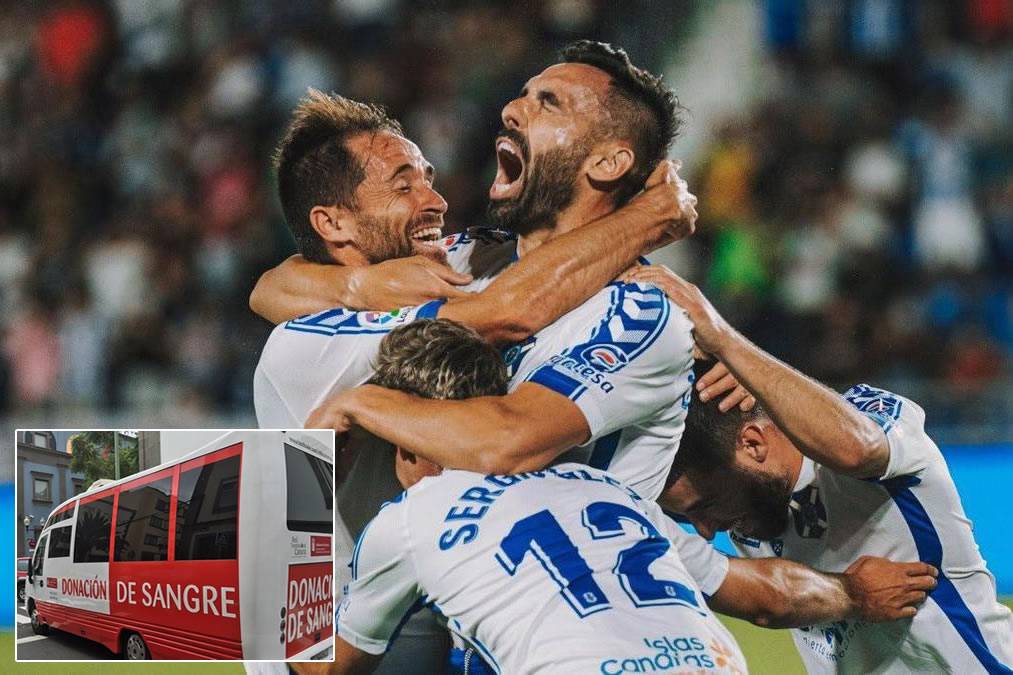 Blood donors score free match tickets to CD Tenerife home games