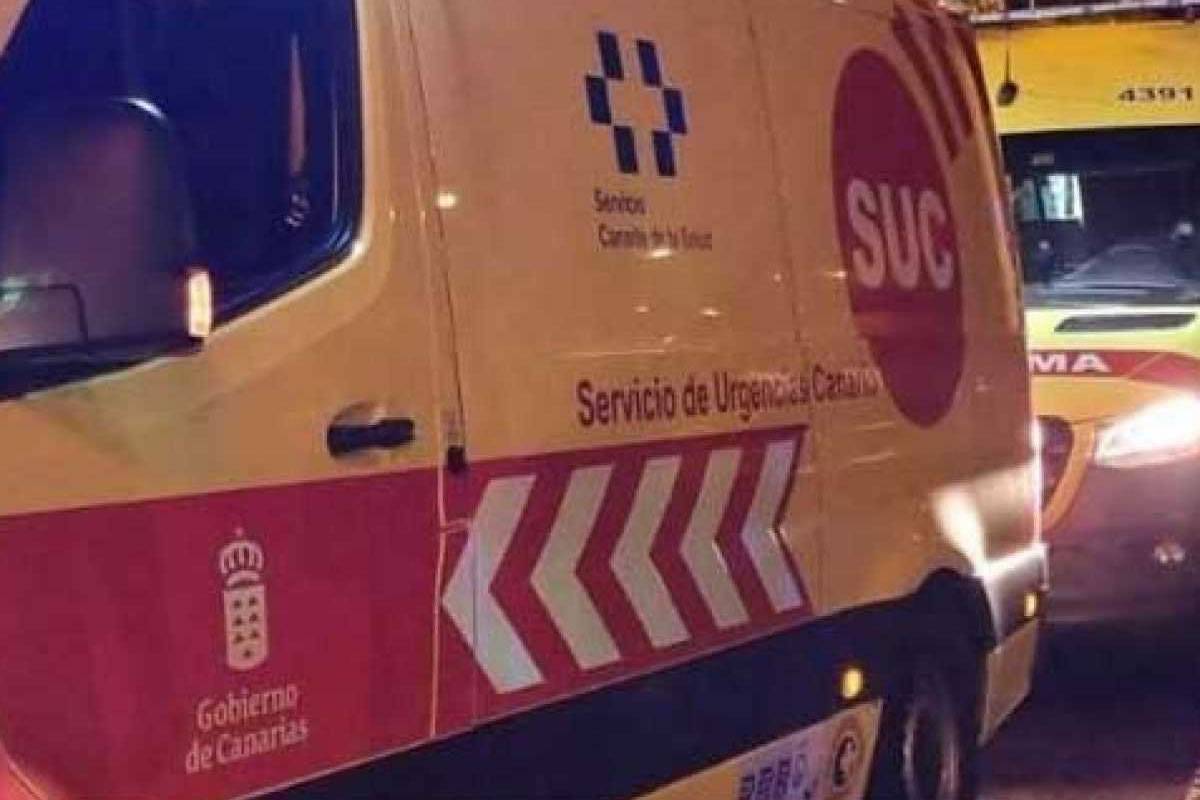 Two women injured in a car accident in Guargacho in the south of Tenerife