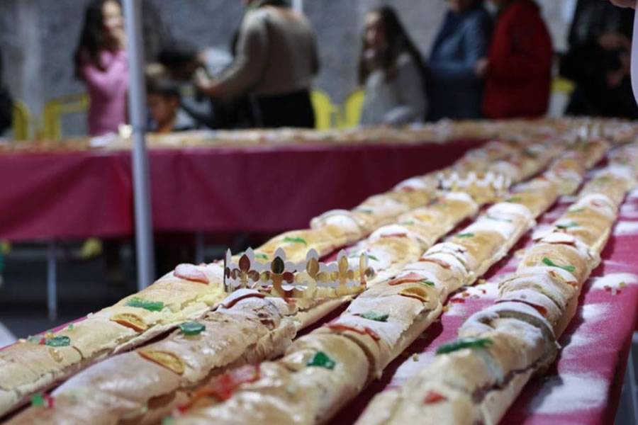 A giant ‘rosco’ breaks all records for Kings Day in La Orotava