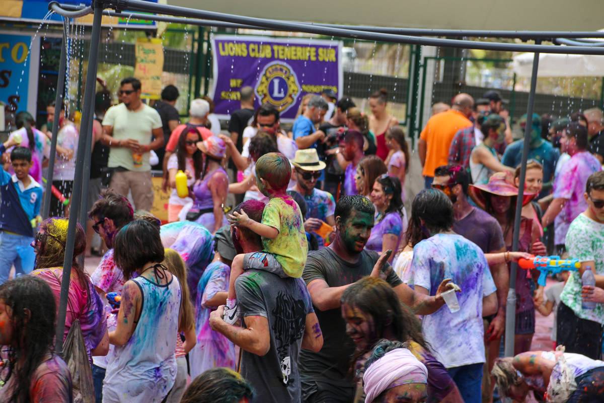 The ‘Holi’ festival returns to Costa Adeje
