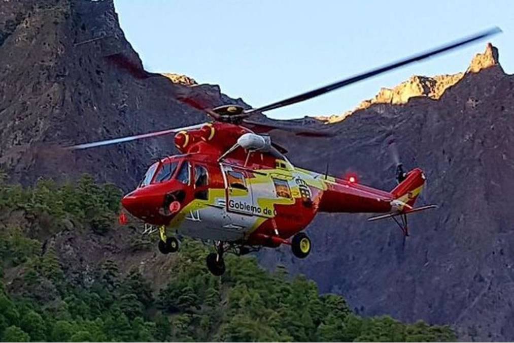 Injured hiker rescued after spending two days at the bottom of a ravine in Tenerife