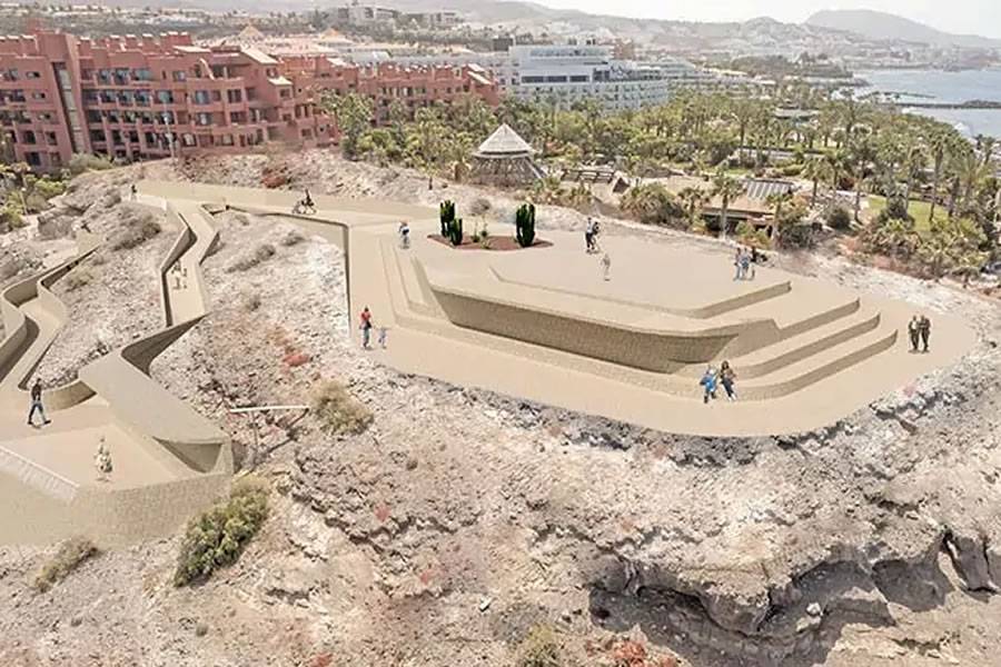 The Adeje Council are bringing the iconic Mirador de La Paloma up to date
