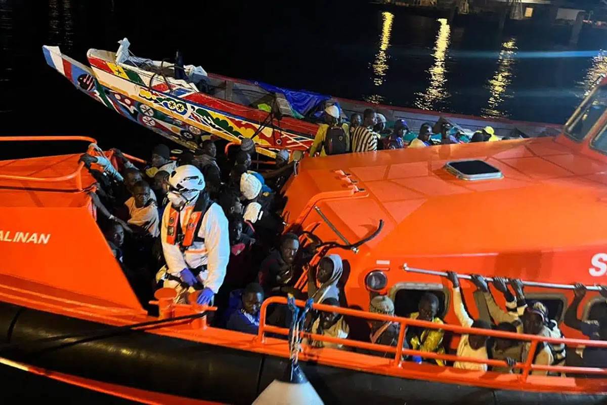 159 more immigrants arrive by boat in Los Cristianos