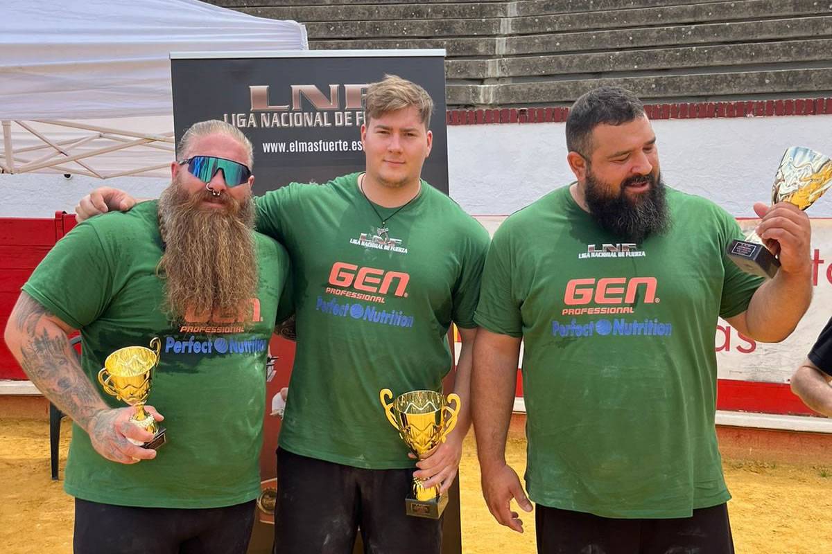 The ‘Tenerife Viking’ takes 3rd place in the first strongman event of 2023 