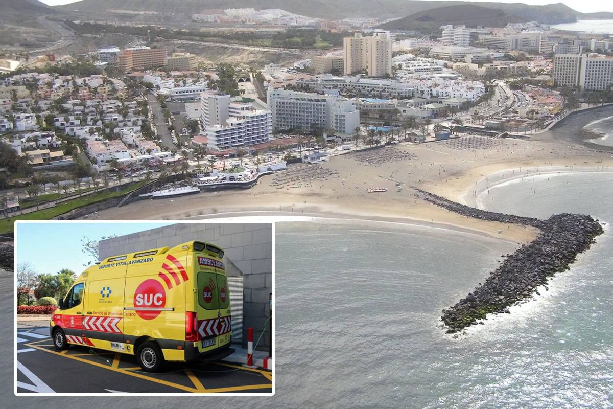 26-year-old man rescued from drowning at beach in Costa Adeje