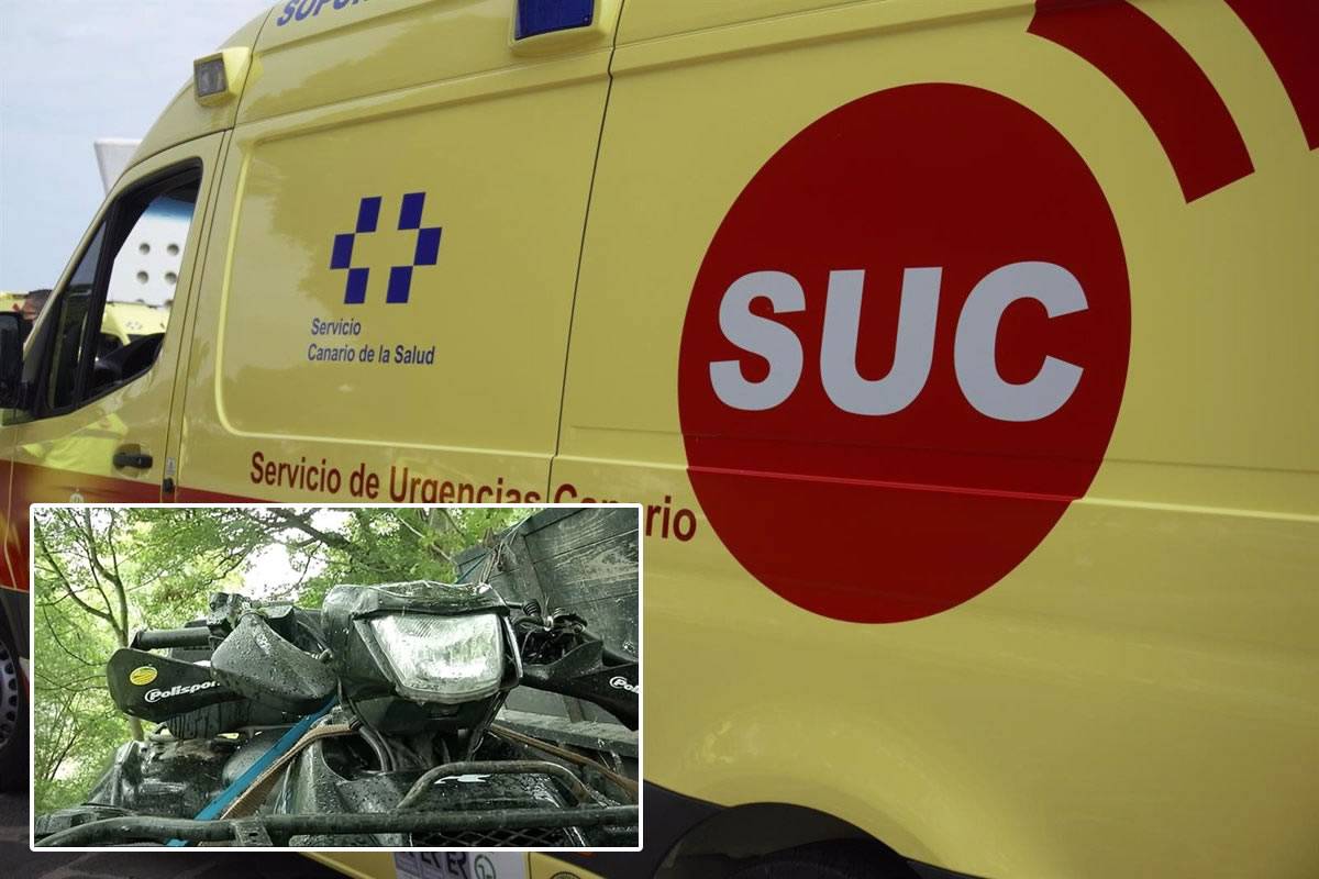 Quad accident in Tenerife leaves two injured, one in serious condition