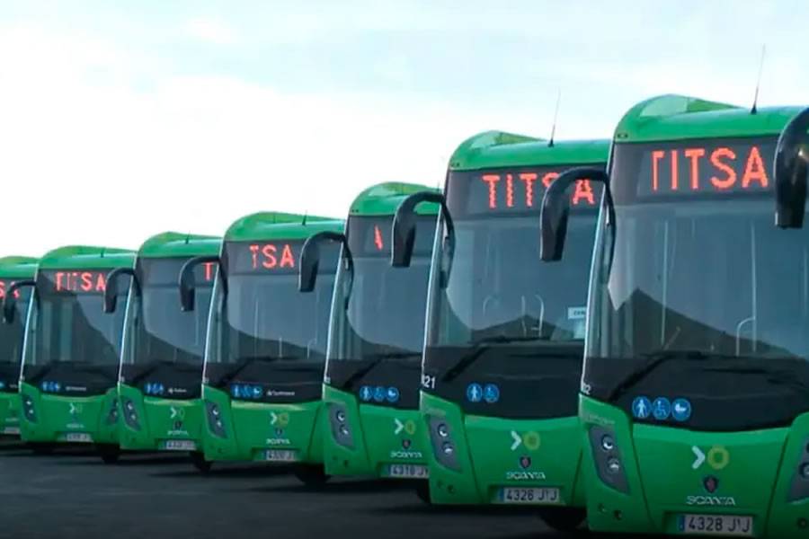 Passengers complain about bus route changes in the south of Tenerife