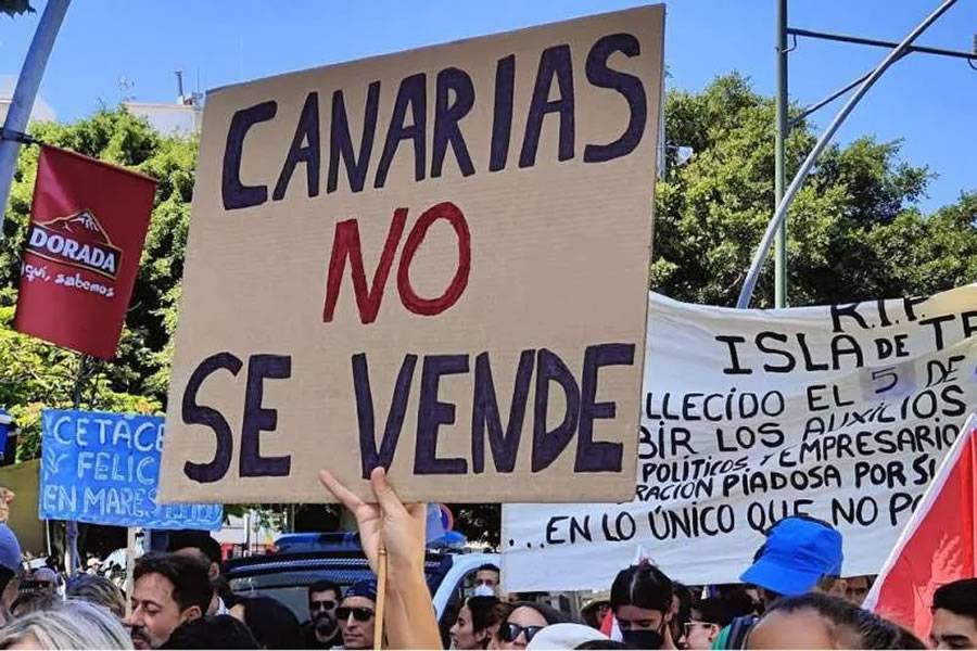 Biggest ever protest against tourism planned for April in Tenerife