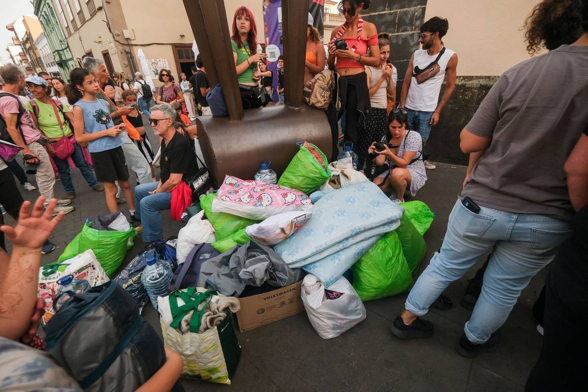 Growing concern for the six activists on hunger strike in Tenerife