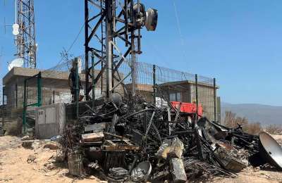The telecoms tower saboteur strikes again in the south of Tenerife