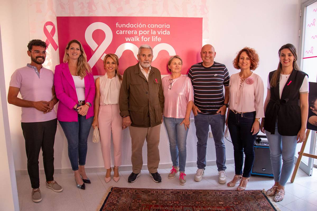 New bigger pinker headquarters for The Walk for Life Foundation