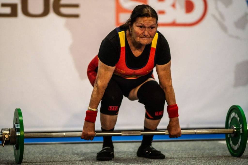 77-year-old grandmother from Tenerife becomes powerlifting champion