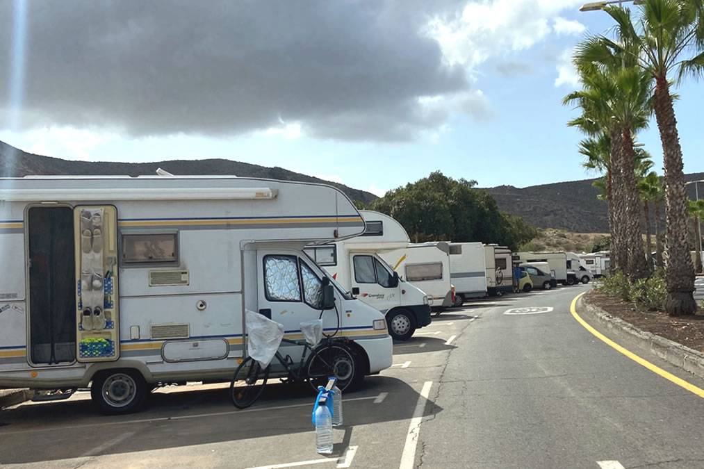 FSC: ‘There are more and more workers in the south of Tenerife sleeping in vans’