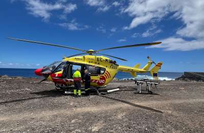 Diver with decompression sickness airlifted to Tenerife from El Hierro