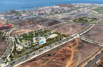 Arona chooses a water park over public housing in El Mojón, its ‘new city in the south’