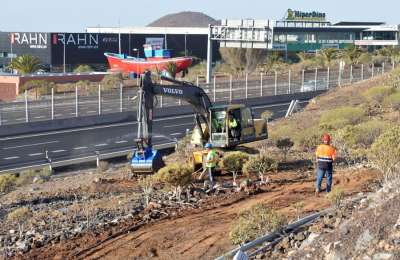 Construction of 3rd lane of motorway in south Tenerife starts today