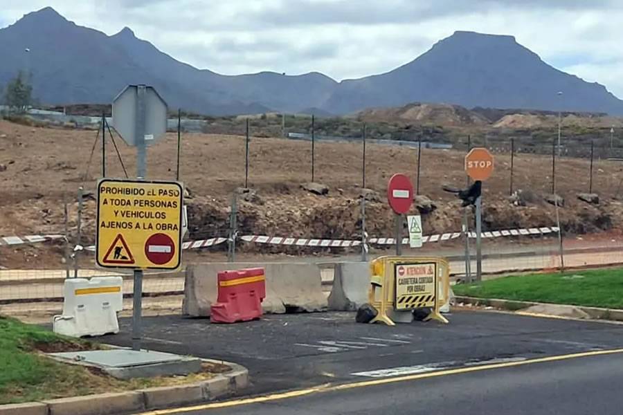 Stopping the Cuna del Alma project has affected roadworks across Adeje