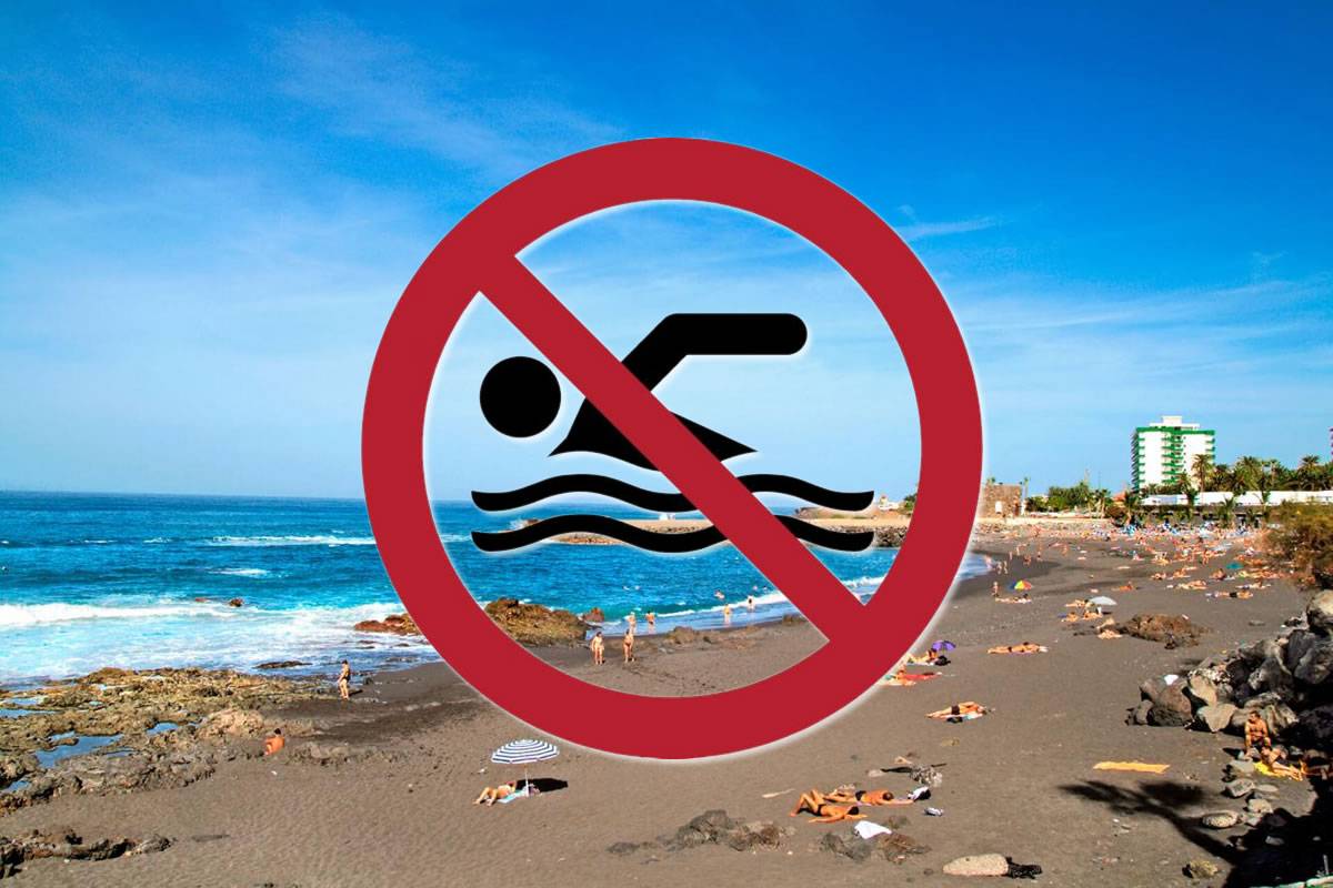 Indefinite closure of another beach in Tenerife due to contamination